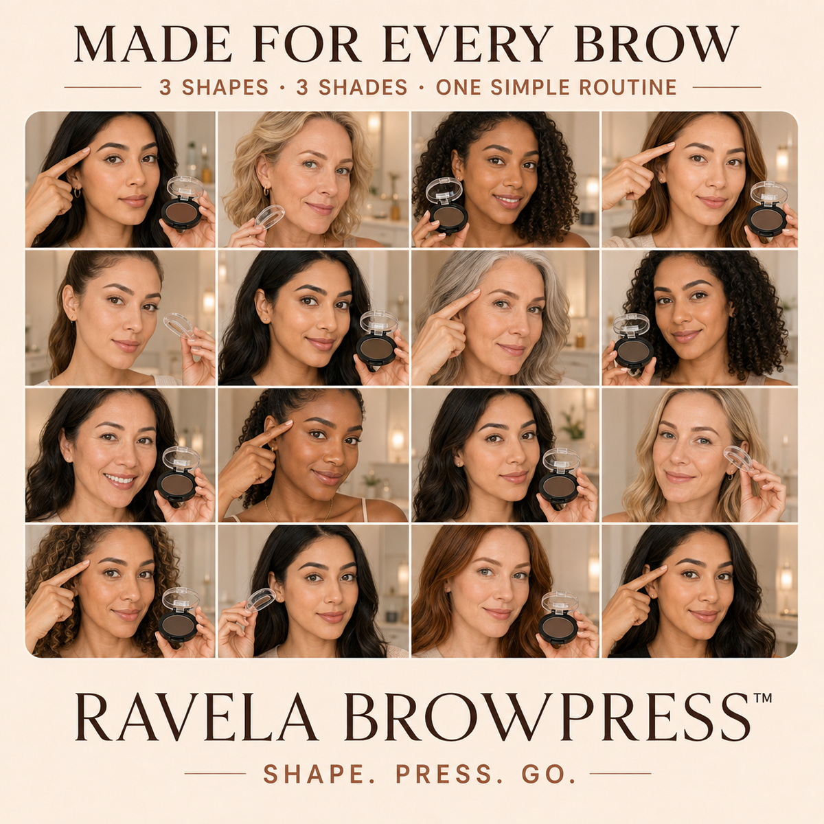 Ravela BrowPress™ — Perfect Brows in Seconds