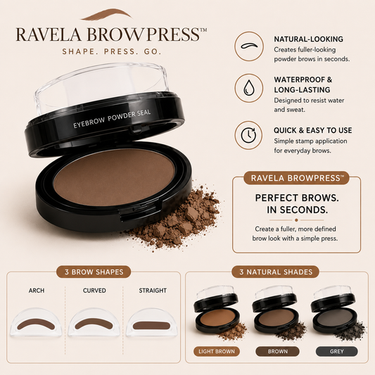 Ravela BrowPress™ — Perfect Brows in Seconds